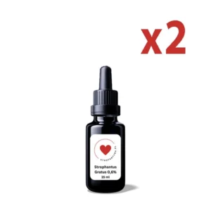 Zestaw 2 butelek nalewki strofantyny 30 ml - 2x15 ml